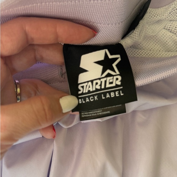 Urban Outfitters Starter Black Label Lavender Women's Snap Track Pants Medium - Picture 8 of 12